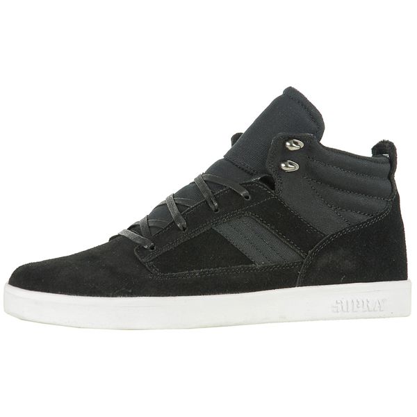 Supra Bandit Mid Skate Shoes Mens - Black | UK 97Y1R89